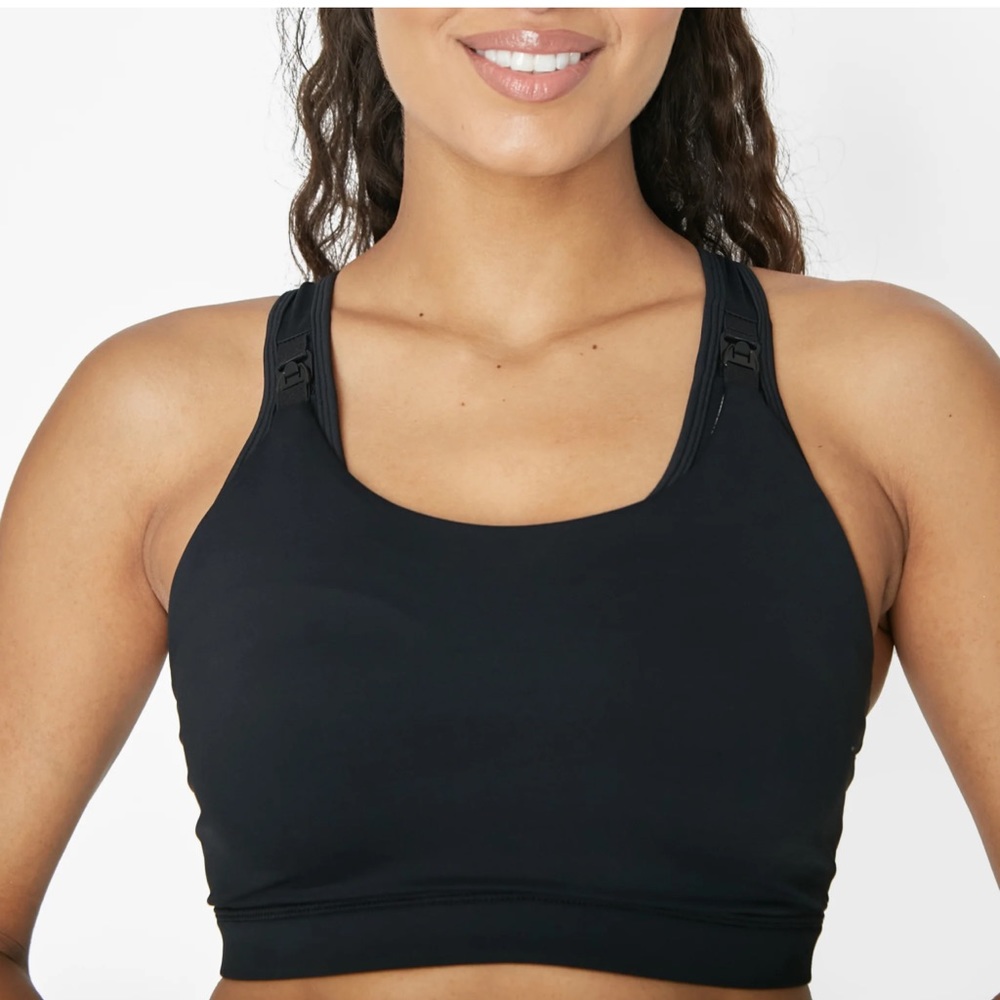 EUC Senita Athletics Go with the Flow Nursing Bra Maternity